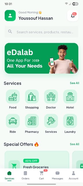 eDalab app preview